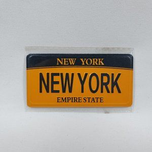 Empire State License Plate Fridge Magnet NEW YORK